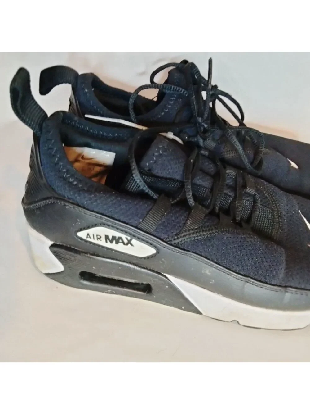 Nike Air Max Sneakers US Kids Size 6 Black White
